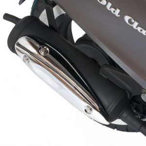 BTC Old Classic benzine Scooter EURO5- mat bruin - Afbeelding 4