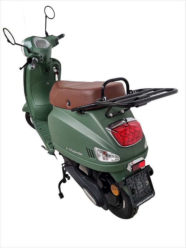 MPI Elektrische Vicenza Scooter - mat groen - Afbeelding 3