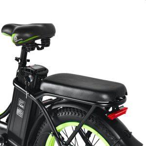 Windgoo Elektrische vouwfiets Fatbike E20 mat zwart-groen - Afbeelding 9