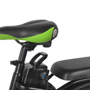 Windgoo Elektrische vouwfiets Fatbike E20 mat zwart-groen - Afbeelding 6