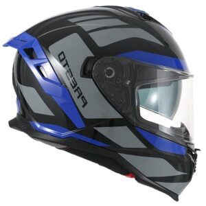 Integraalhelm Presto blauw-zwart - Afbeelding 3