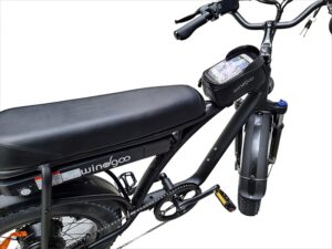 Windgoo F5 FatBike mat zwart - Afbeelding 9