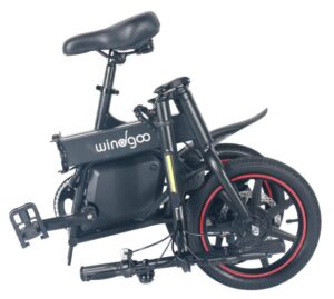 Windgoo Elektrische vouwfiets B20 - 14inch - 7,5Ah zwart - Afbeelding 2