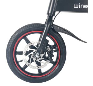 Windgoo Elektrische vouwfiets B20 - 14inch - 7,5Ah zwart - Afbeelding 5