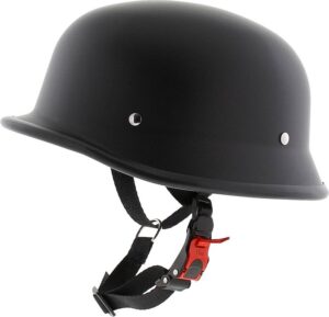 Chopper helm Vito mat zwart - Afbeelding 3