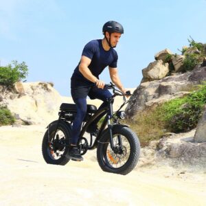 Windgoo F5 FatBike mat zwart - Afbeelding 6