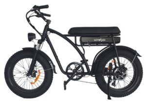 Windgoo F5 FatBike mat zwart - Afbeelding 2